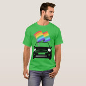 T-shirt MINI Cooper Pride Version 1 funny (Devant entier)