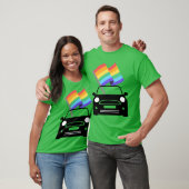 T-shirt MINI Cooper Pride Version 1 funny (Unisexe)
