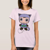 T-shirt Mini Femme de chat (Devant)