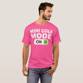 T-shirt Mini Golf Mode Sur Mini Golf (Devant entier)