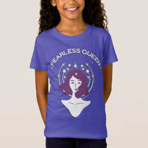 T-shirt mini-Jersey pour filles sans peur