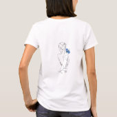 T-shirt Mini-Line Art Woman (Dos)