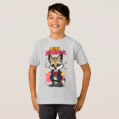 T-shirt Mini Maverick Cool Rebel Coyote Playground Punk  (Devant entier)