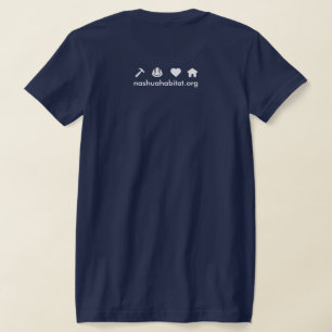 T-shirt mini-shirt Nashua Habitat Femmes