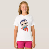 T-shirt Mini Superman Sketch - Flying (Devant entier)