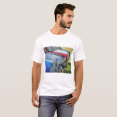 T-shirt Mini-tshirt automobile en minitonnerre Vintage (Devant entier)