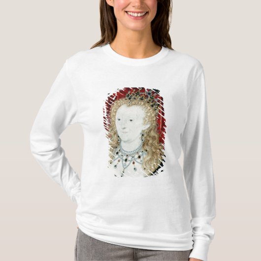 T-shirt Miniature de la Reine Elizabeth I (Devant)