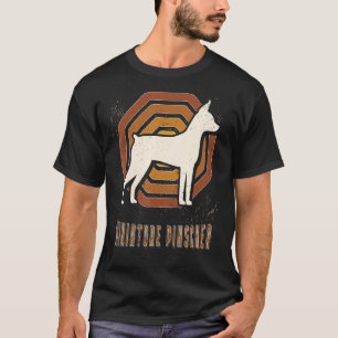 T-shirt Miniature Pinscher Vintage Retro Classic Chien Aim