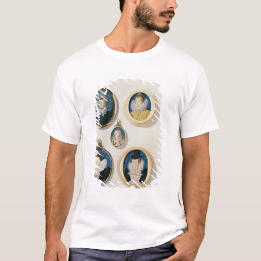 T-shirt Miniatures, de L à R, T à B : Homme avec une main (Devant)