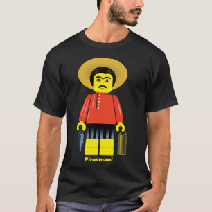 T-shirt minifigure de pêcheur de Nico Pirosmani