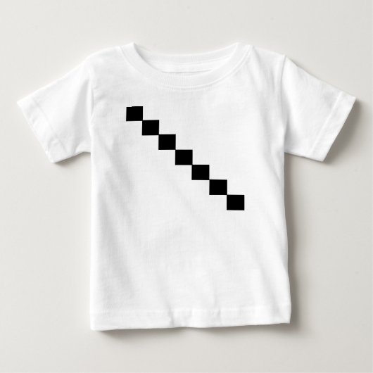 T-shirt minimal épée Pixel (Devant)