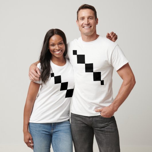 T-shirt minimal épée Pixel (Unisexe)