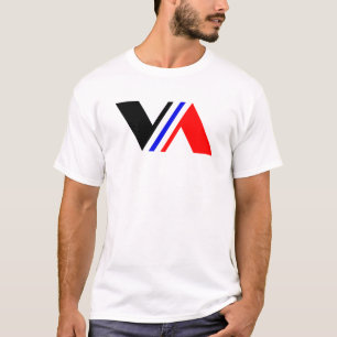 T-shirt Minimal Letter VA Classique