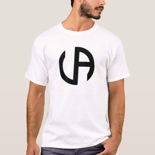 T-shirt Minimal Letter VA Classique (Devant)