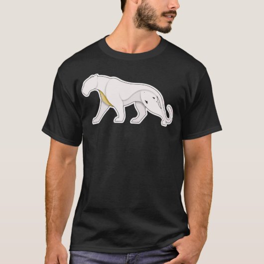 T-shirt Minimal Panther Symbol | Abstract Animal Icon (Devant)