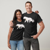 T-shirt Minimal Panther Symbol | Abstract Animal Icon (Unisexe)