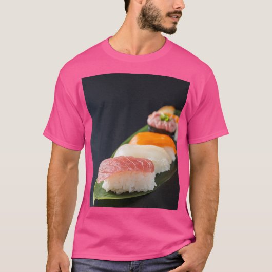 T-shirt  Minimal Sushi – Japanese tranquility and perfecti (Devant)
