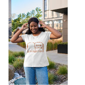 T-shirt Minimalist Book Lover Design | Cozy Reading Aesthe