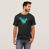 T-shirt Minimalist nature bird (Devant entier)