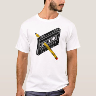 T-shirt Minimalist Retro rewind