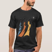 T-shirt Minimalist Three Wise Men (Devant)