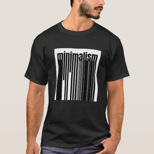 T-shirt Minimaliste créatif (Devant)