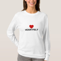 T-shirt minimaliste d'amour du coeur