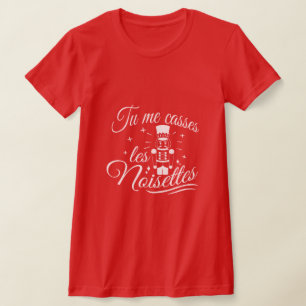 T-shirt Minimaliste et drôle : casse-noisette unique