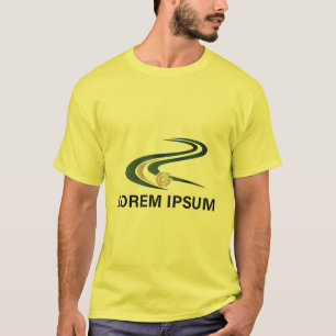 T-Shirt minimaliste moderne à motif vague G