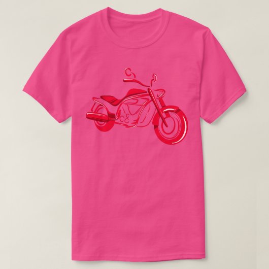 T-shirt Minimaliste moto (Design devant)
