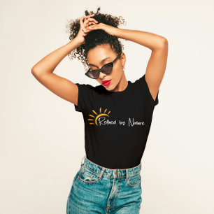 T-shirt Minimaliste "Raffiné par la nature"