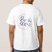 T-shirt minimaliste Rise & Shine (Dos)