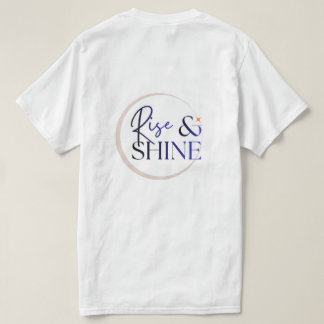 T-shirt minimaliste Rise & Shine