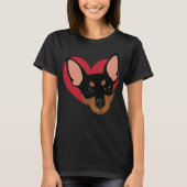 T-shirt minimum No2 de Pin de coeur (Devant)