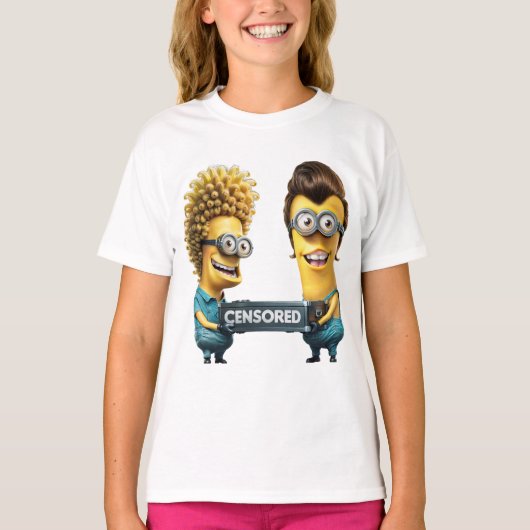 T-shirt Minions hooligans (Devant)