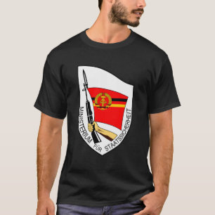 T-shirt Ministère De La Sécurité D'Etat Stasi Sécurité All