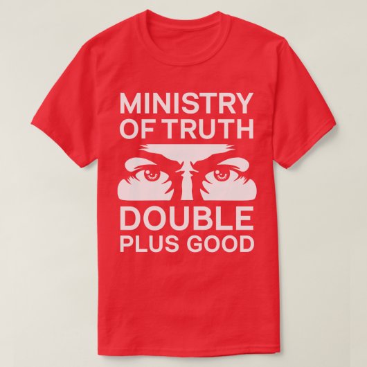 T-shirt Ministère TDouble Plus Bon (Design devant)