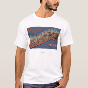 T-shirt Minneapolis, Minnesota - grandes scènes de lettre