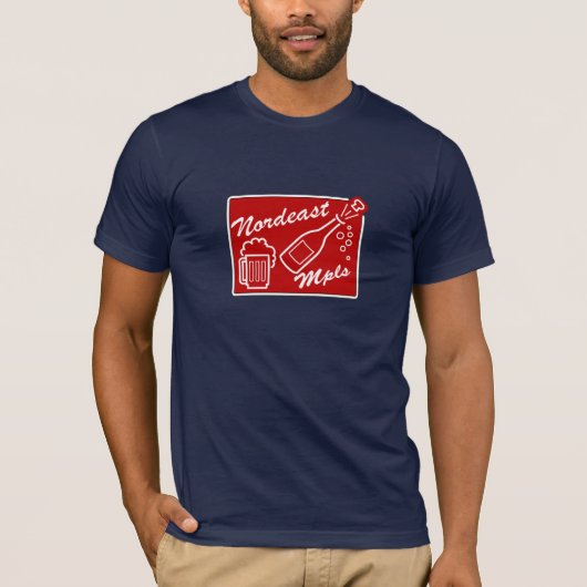 T-shirt Minneapolis Nord-Est (Devant)