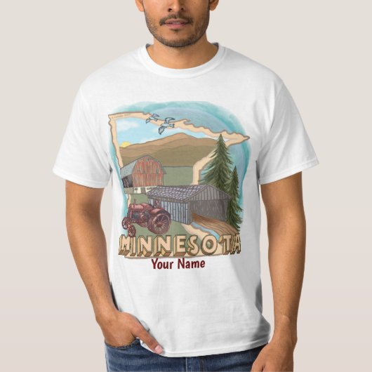 T-shirt Minnesota (Devant)