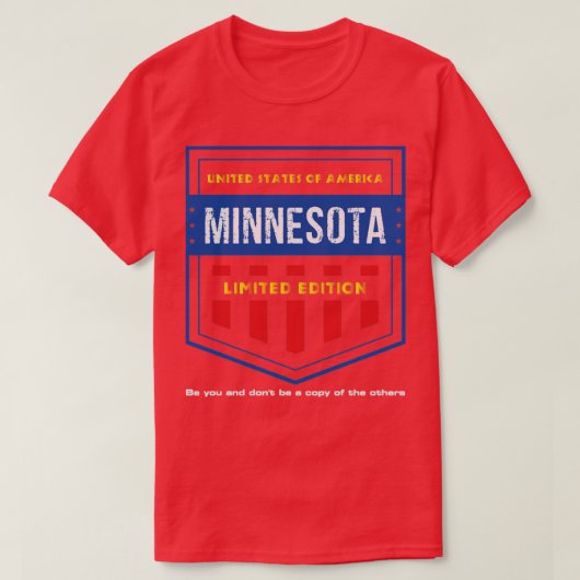 T-shirt minnesota24 (Design devant)