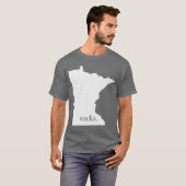 T-shirt Minnesota c'est nul (Devant entier)