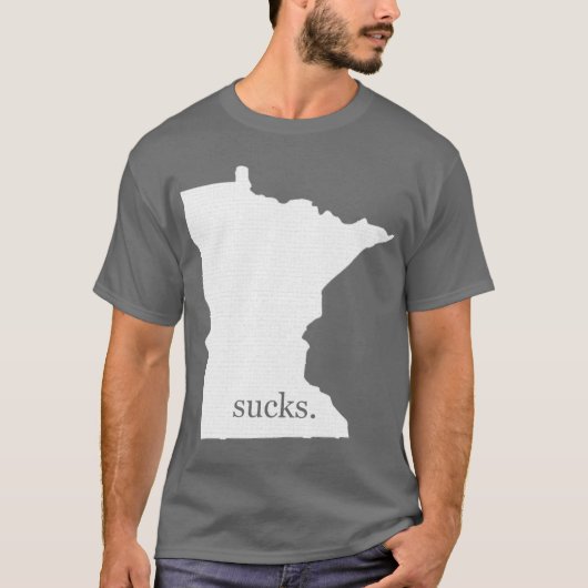 T-shirt Minnesota c'est nul (Devant)
