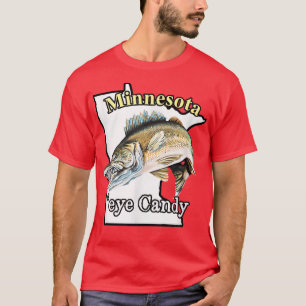 T-shirt Minnesota 'Eye Candy Funny Walleye 811