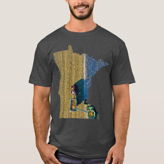 T-shirt Minnesota Farming (Devant)