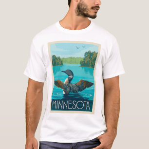 T-shirt Minnesota Loon