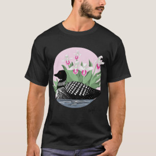 T-shirt Minnesota Loon et sabot de la dame