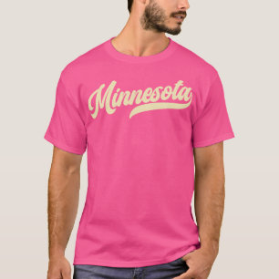 T-shirt Minnesota Retro Minnesota Wild