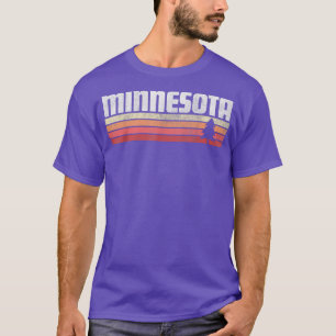 T-shirt Minnesota Retro Style Vintage les années 70 80s 90