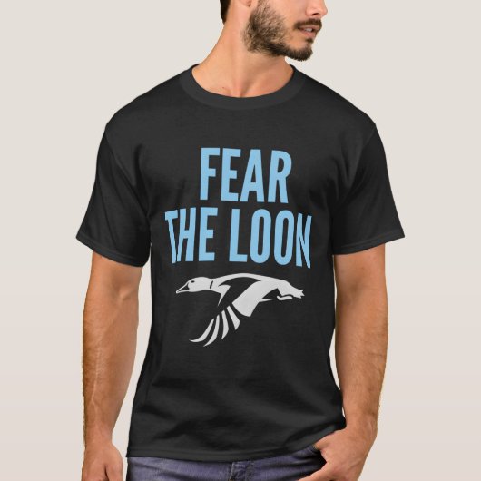 T-shirt Minnesota Soccer Fear The Loon Fc (Devant)